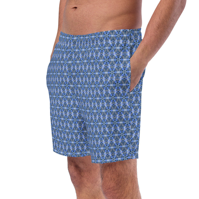 "Whirling Petals" Collection - Men's Swim Trunks