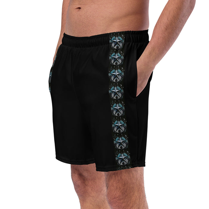 "Galactic Star Rain" Collection - Men's Swim Trunks