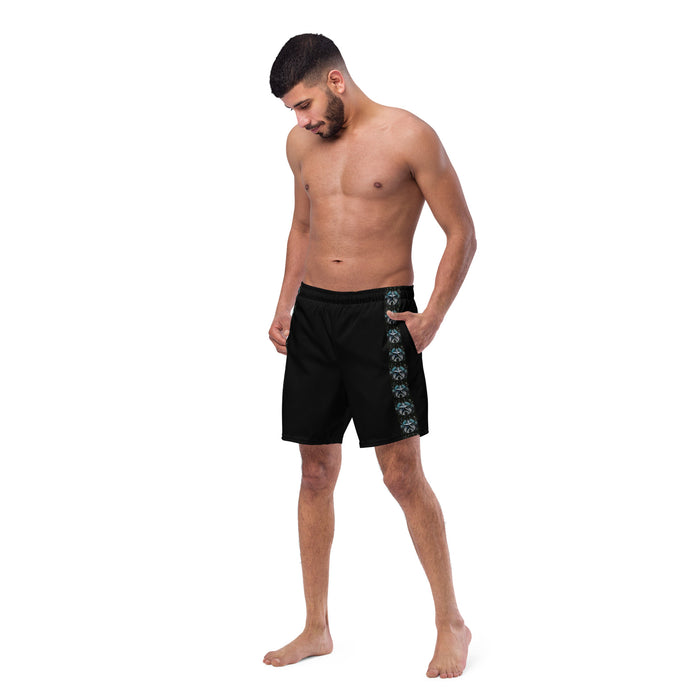 "Galactic Star Rain" Collection - Men's Swim Trunks