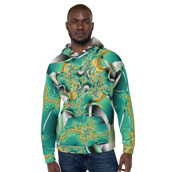 "Cosmic Twist" Collection - Designer Unisex Hoodie