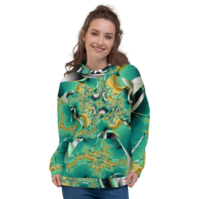 "Cosmic Twist" Collection - Designer Unisex Hoodie