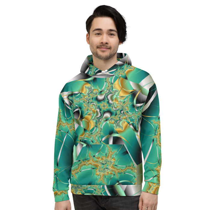 "Cosmic Twist" Collection - Unisex Hoodie