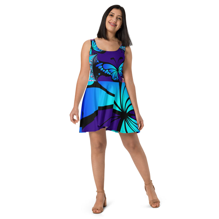 "Mystical Butterfly Bliss" Collection - Designer Skater Dress ZKoriginal