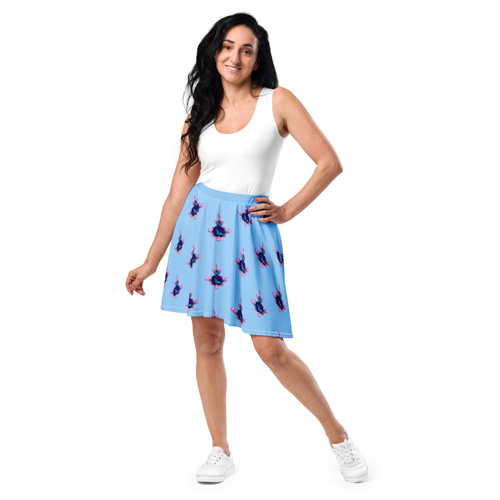 "Mystical Butterfly Bliss" Collection - Designer Skater Skirt ZKoriginal