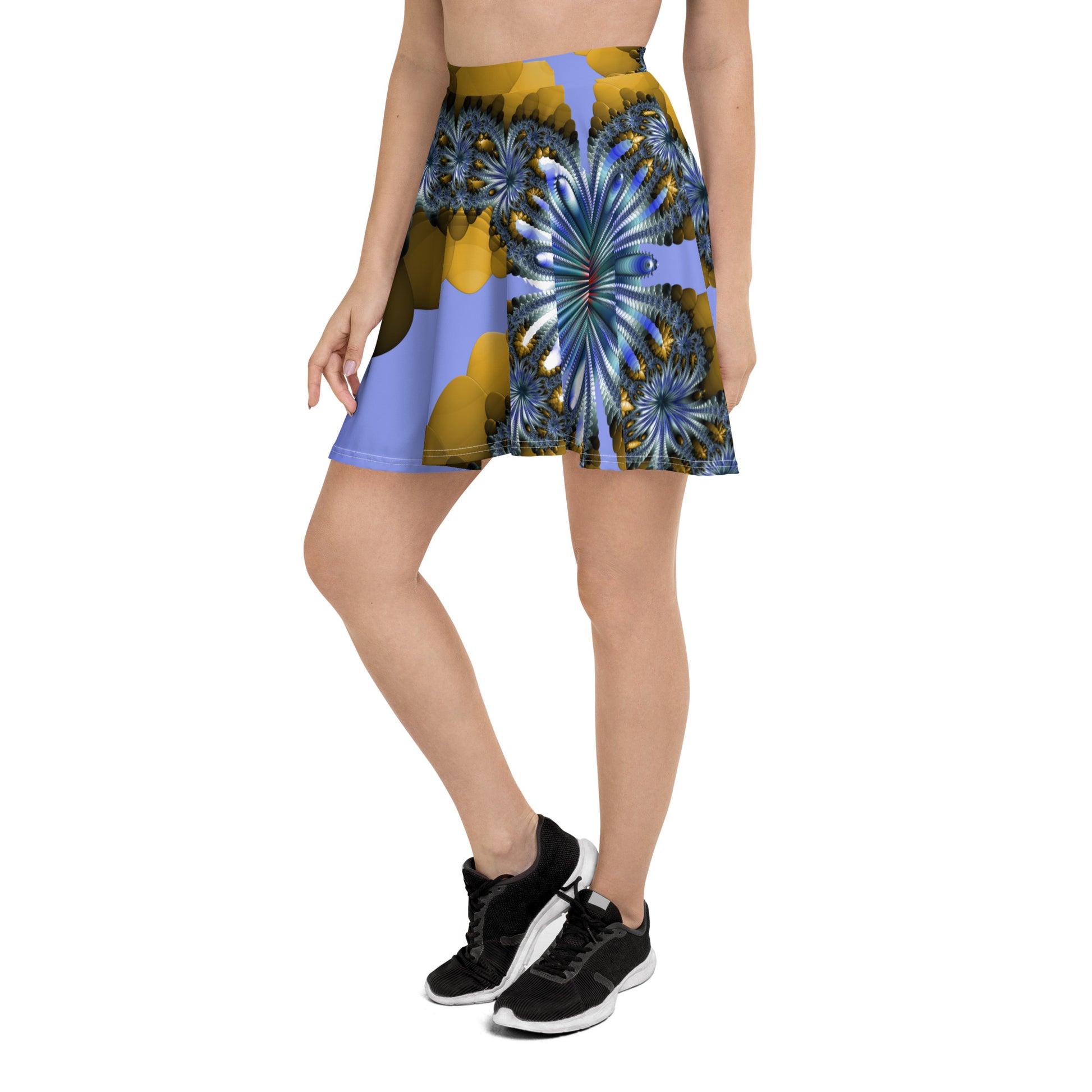 "Mystical Expansion" Collection - Designer Skater Skirt ZKoriginal
