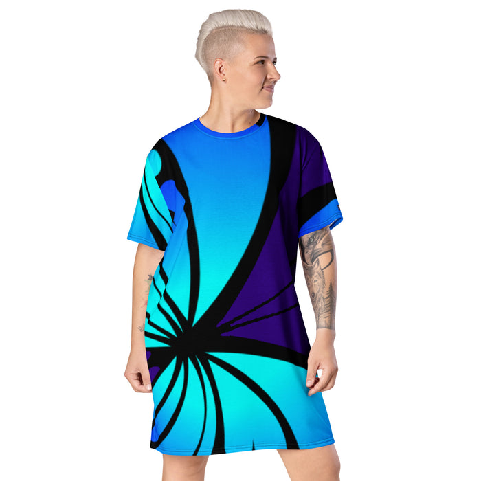 "Mystical Butterfly Bliss" Collection - Designer T-shirt Dress ZKoriginal