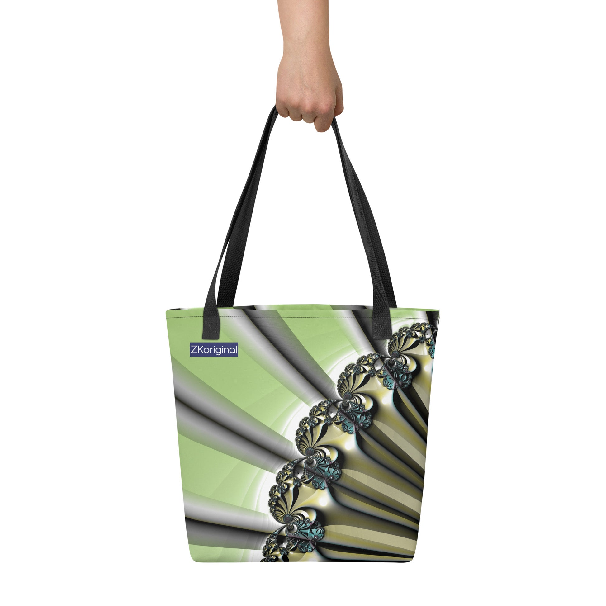 "Summer Elegance Swirl" Collection - Designer Tote bag ZKoriginal