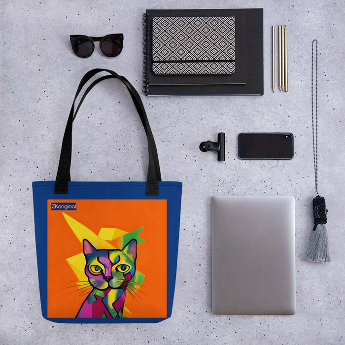 "Cat Lovers" Collection - Cat Face Tote bag ZKoriginal