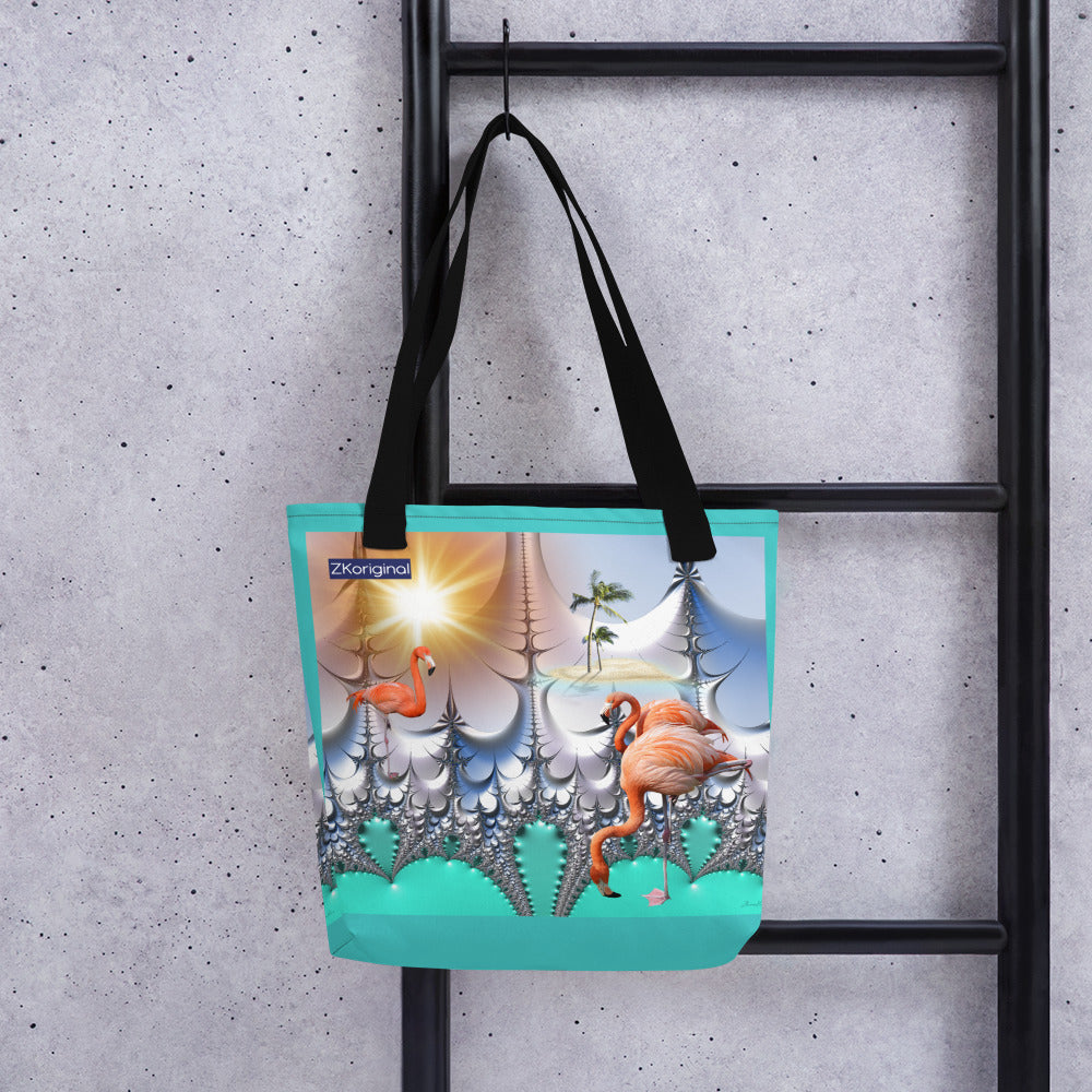 "Dreaming with Flamingos" Collection - Designer Tote bag ZKoriginal