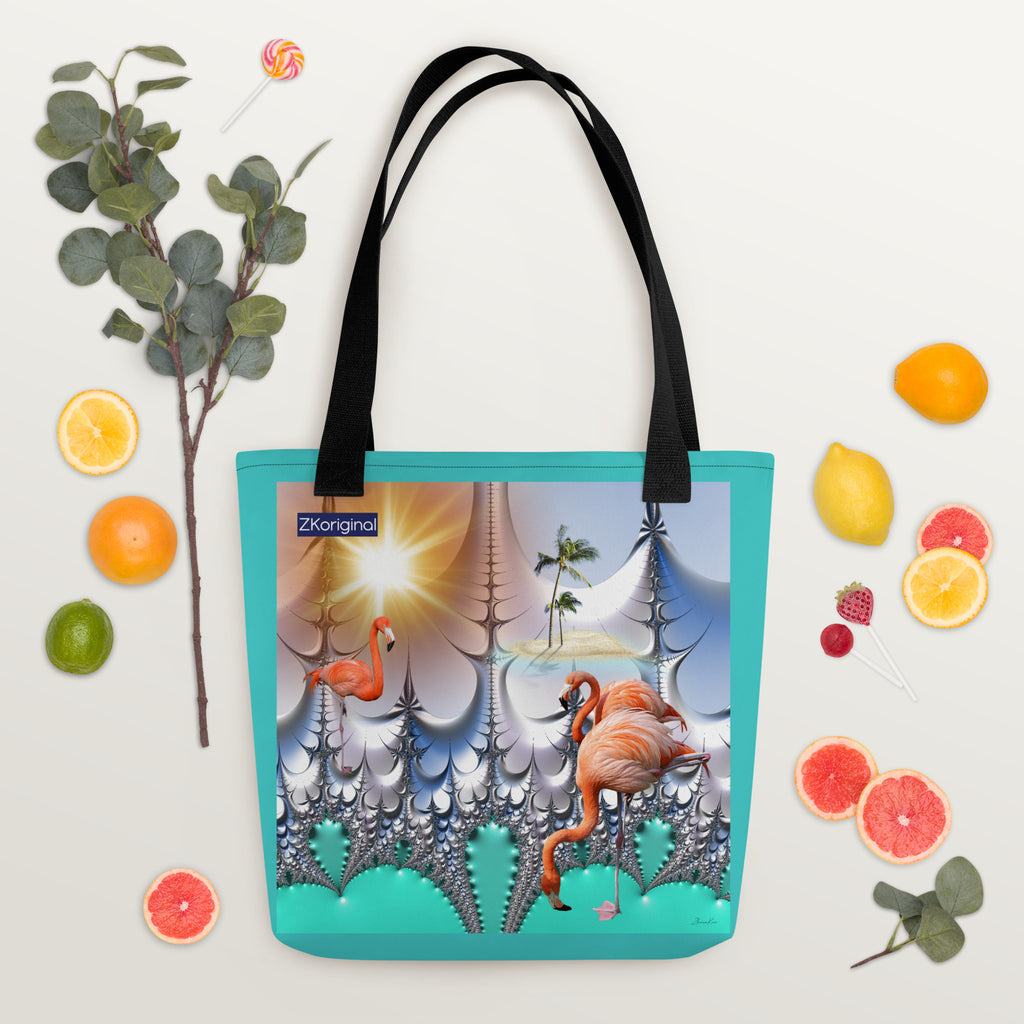 "Dreaming with Flamingos" Collection - Designer Tote bag ZKoriginal