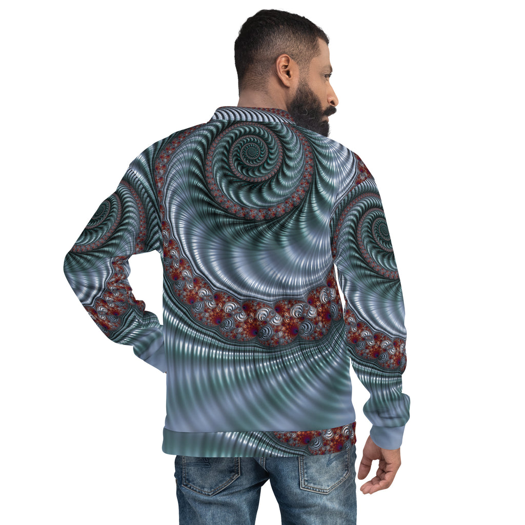 "Fractal Seashell" Collection - Unisex Bomber Jacket ZKoriginal