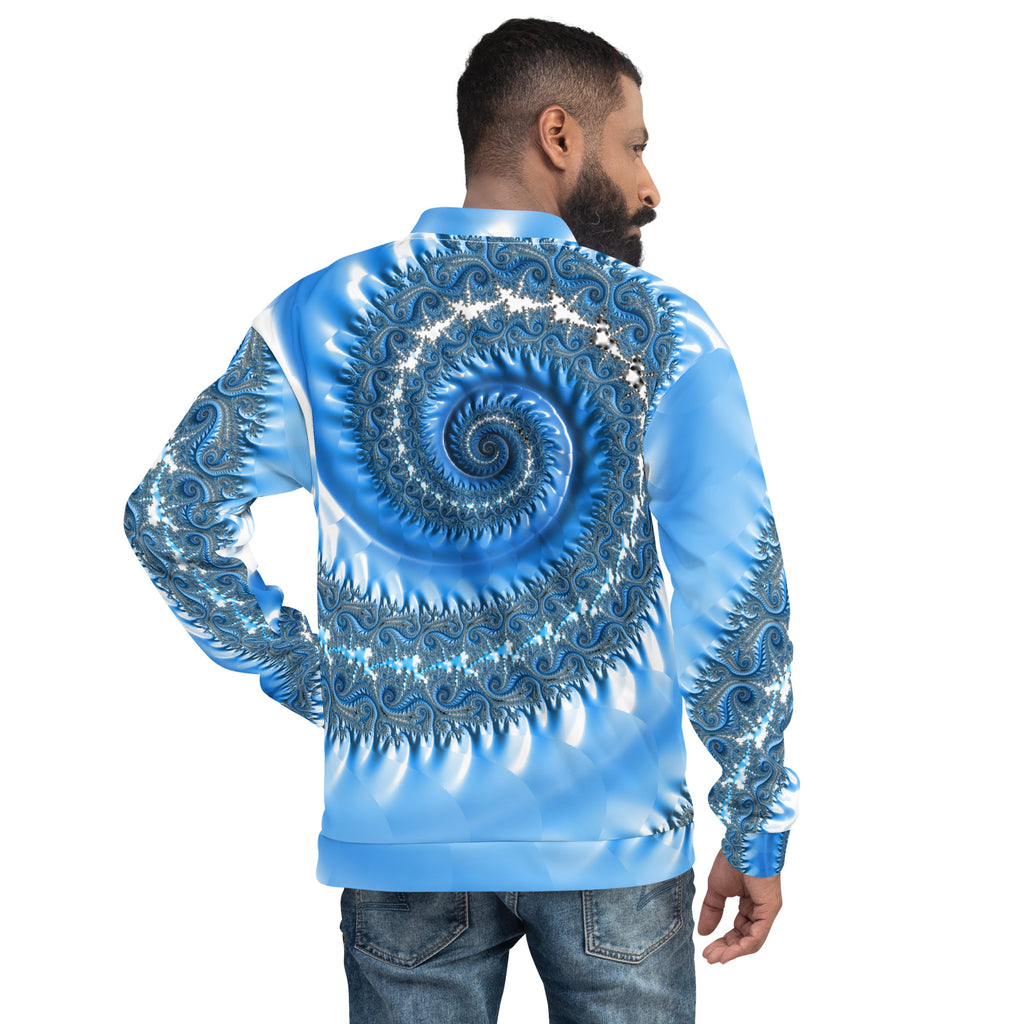 "Fractal Fern" Collection - Unisex Bomber Jacket ZKoriginal