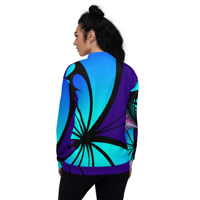 "Mystical Butterfly Bliss" Collection - Unisex Designer Bomber Jacket ZKoriginal