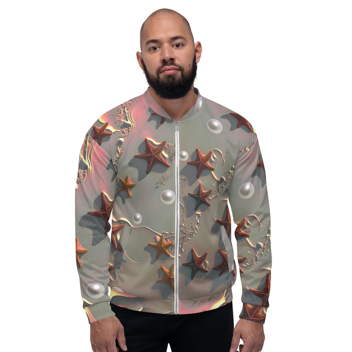 "Whispers of the Ocean" Collection - Unisex Bomber Jacket ZKoriginal