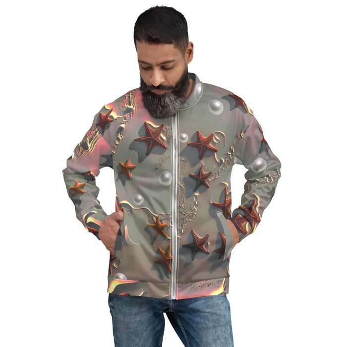 "Whispers of the Ocean" Collection - Unisex Bomber Jacket