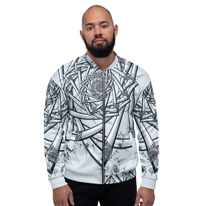 "Topological Rose" Collection - All Over Print Unisex Bomber Jacket
