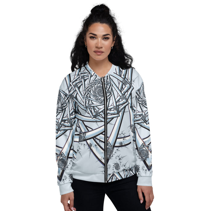 "Topological Rose" Collection - All Over Print Unisex Bomber Jacket