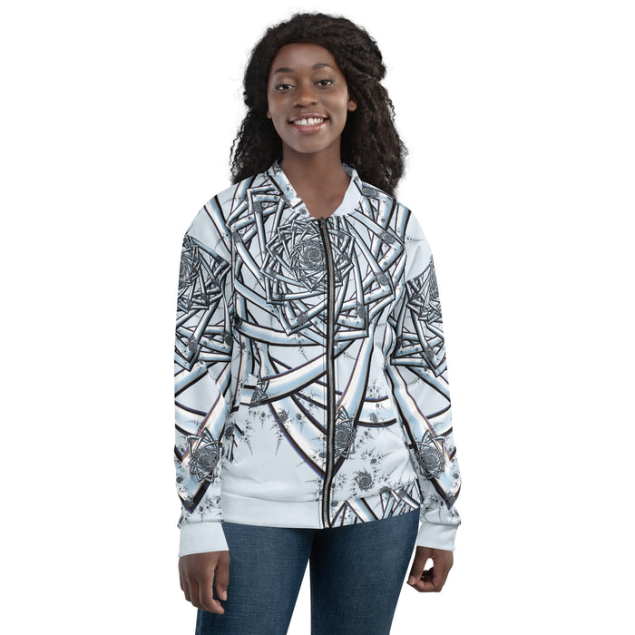 "Topological Rose" Collection - All Over Print Unisex Bomber Jacket