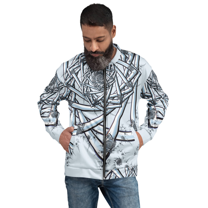 "Topological Rose" Collection - All Over Print Unisex Bomber Jacket