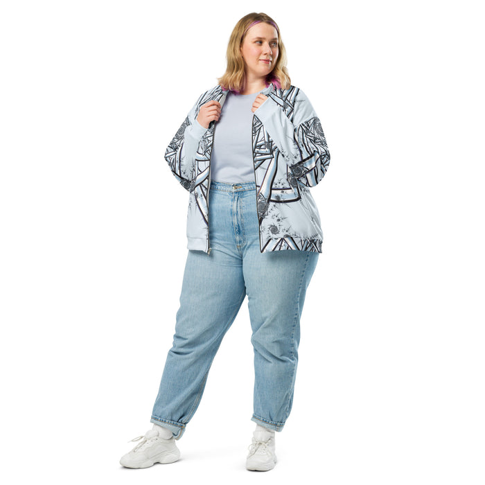 "Topological Rose" Collection - All Over Print Unisex Bomber Jacket
