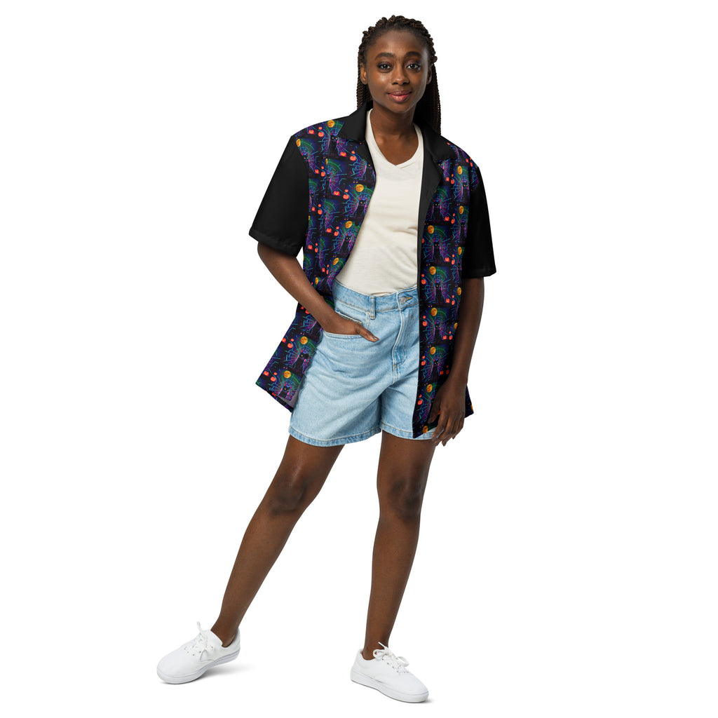 "Black Cats" Collection - Unisex Button Shirt ZKoriginal