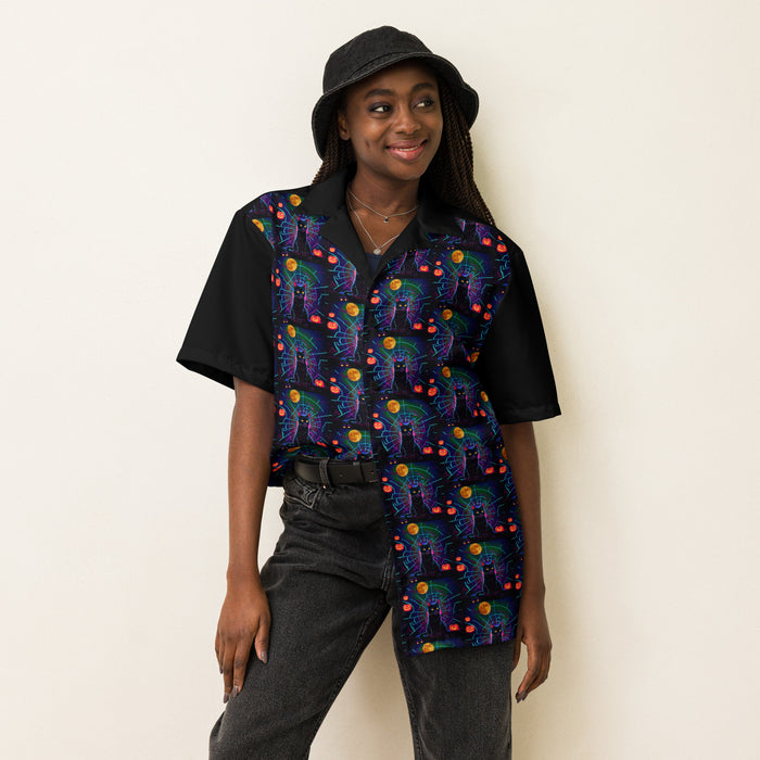 "Black Cats" Collection - Unisex Button Shirt