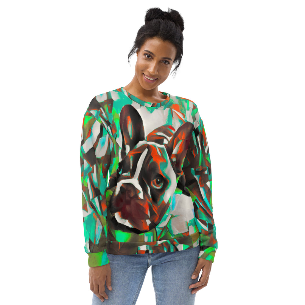 "Dog Lovers" Collection - Unisex French Bulldog Sweatshirt ZKoriginal