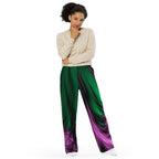 "Aurora Whispers Arctic Chic" Collection - Unisex Designer Wide Leg Pants ZKoriginal