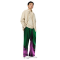 "Aurora Whispers Arctic Chic" Collection - Unisex Designer Wide Leg Pants ZKoriginal