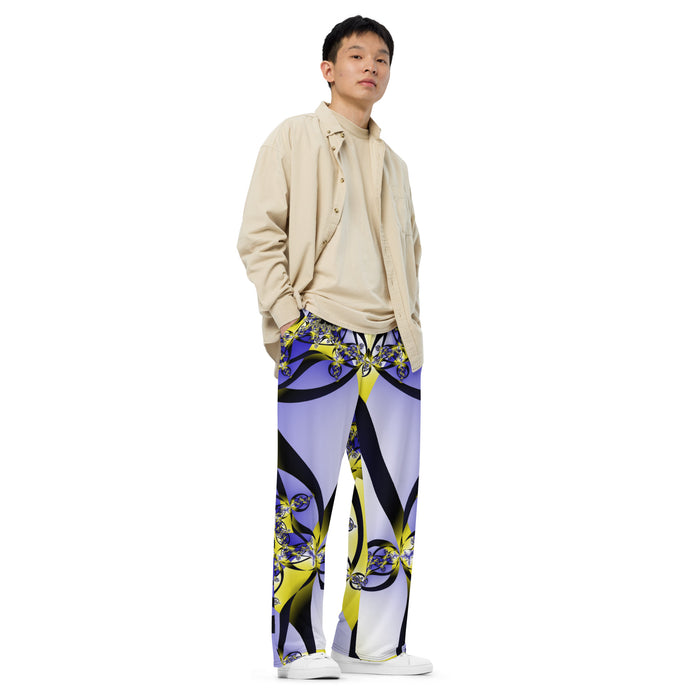 "Citrine Migration" Collection - Designer Unisex Wide Leg Pants