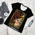 "Shabby Chic" Collection - Women's Athletic T-shirt ZKoriginal