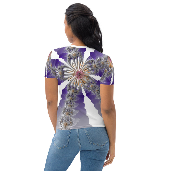 "Morning Bloom" Collection - Designer Women's T-shirt ZKoriginal