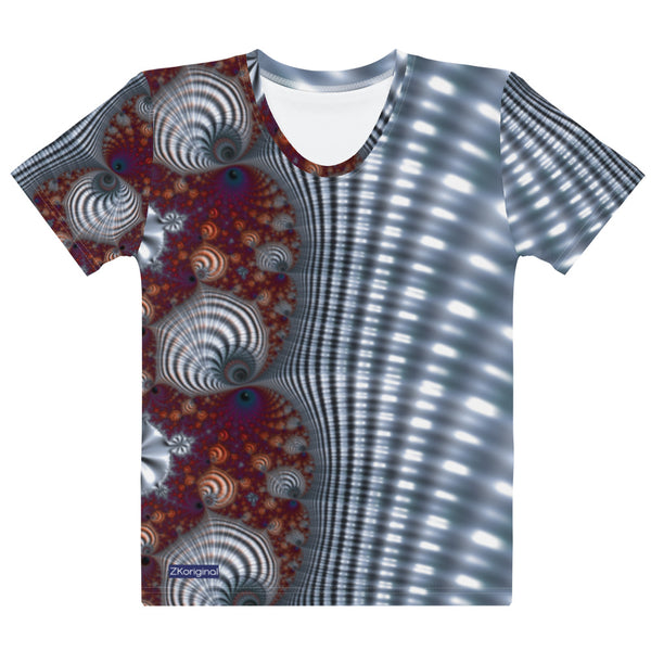 "Fractal Seashell" Collection - Women's T-shirt ZKoriginal