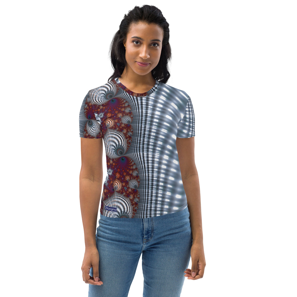 "Fractal Seashell" Collection - Women's T-shirt ZKoriginal