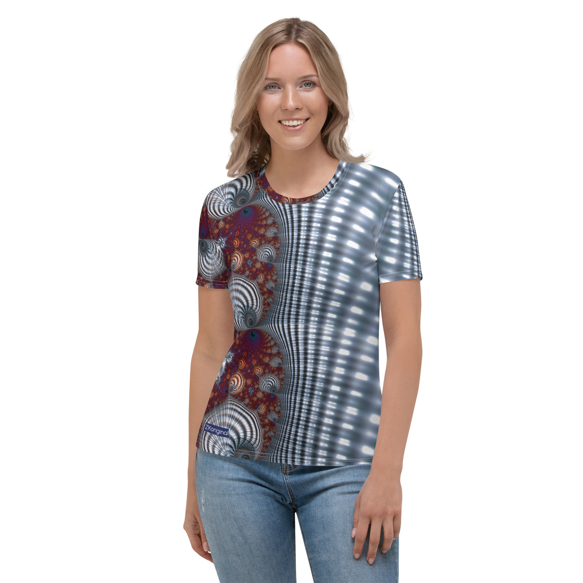 "Fractal Seashell" Collection - Women's T-shirt ZKoriginal