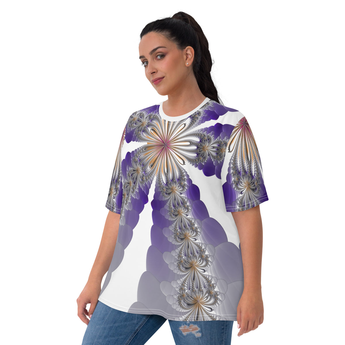 "Morning Bloom" Collection - Designer Women's T-shirt ZKoriginal