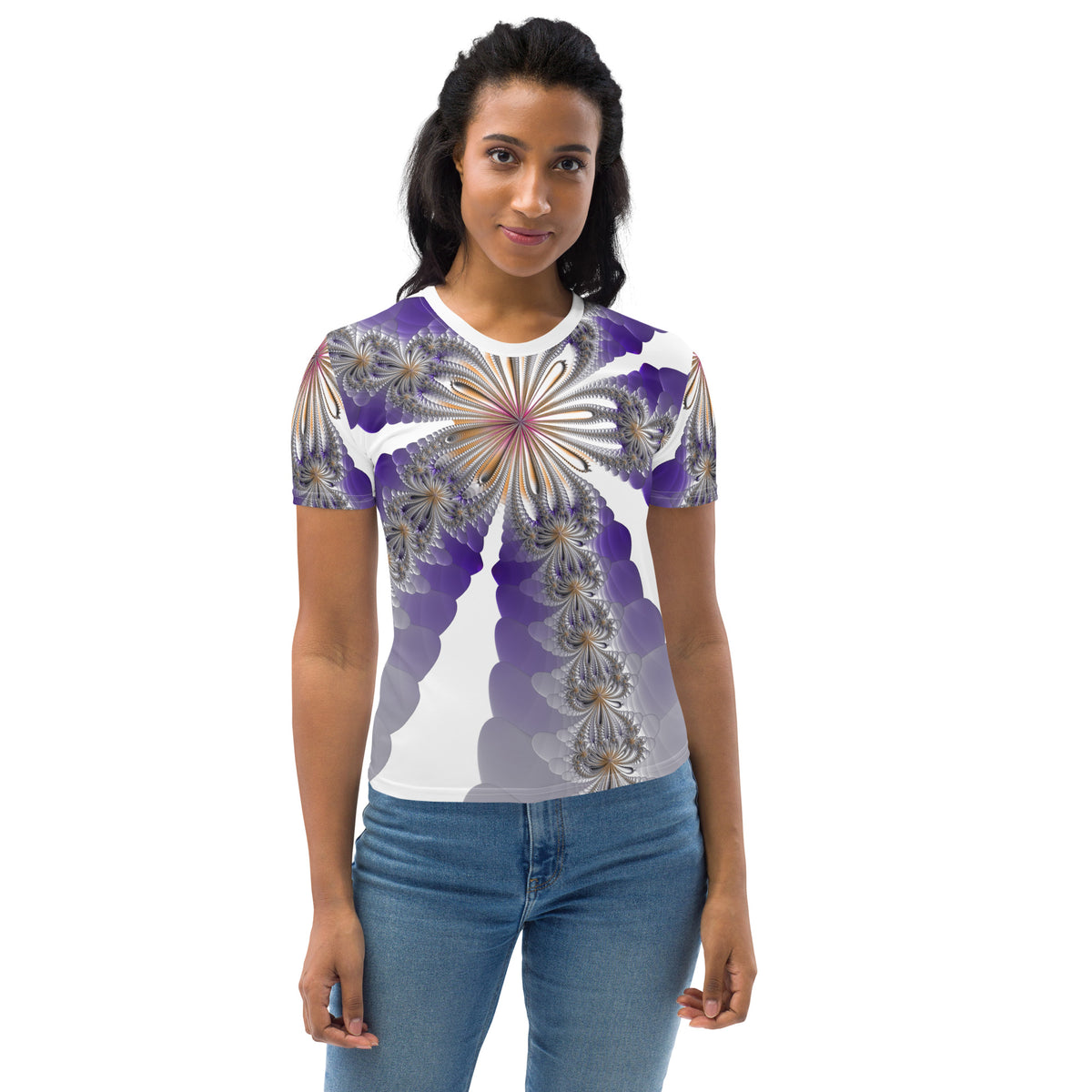 "Morning Bloom" Collection - Designer Women's T-shirt ZKoriginal