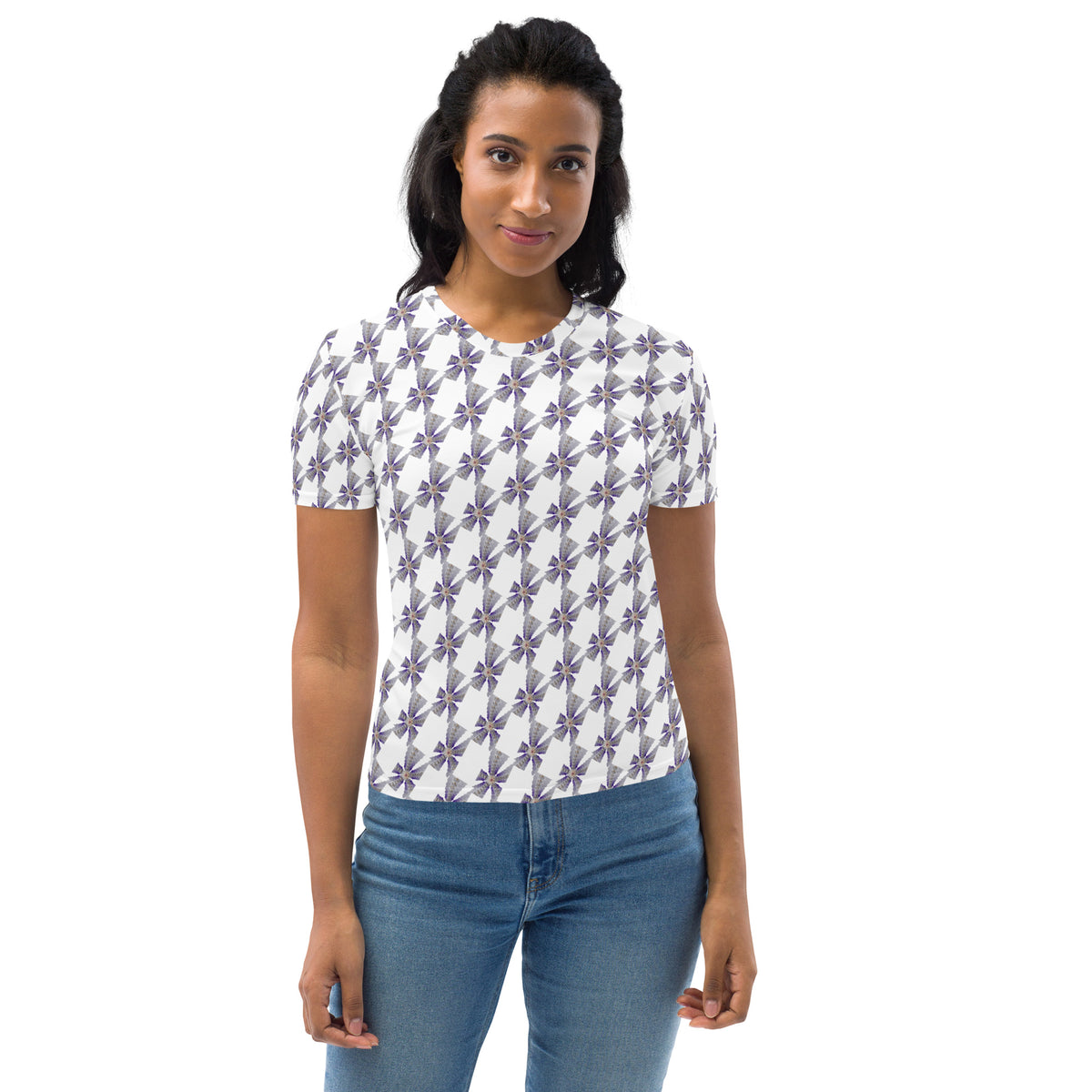 "Morning Bloom" Collection - Designer Women's T-shirt ZKoriginal