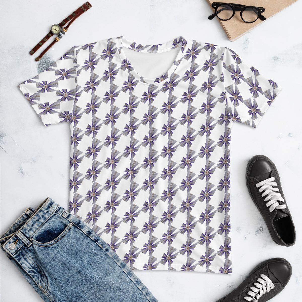 "Morning Bloom" Collection - Designer Women's T-shirt ZKoriginal