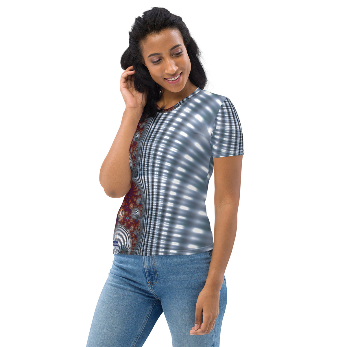 "Fractal Seashell" Collection - Women's T-shirt ZKoriginal