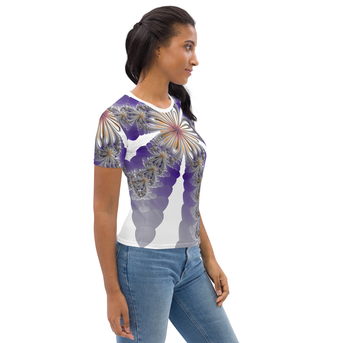 "Morning Bloom" Collection - Designer Women's T-shirt ZKoriginal