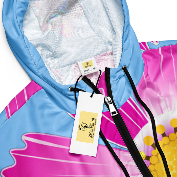 "Mystical Butterfly Bliss" Collection - Women’s Cropped Windbreaker ZKoriginal