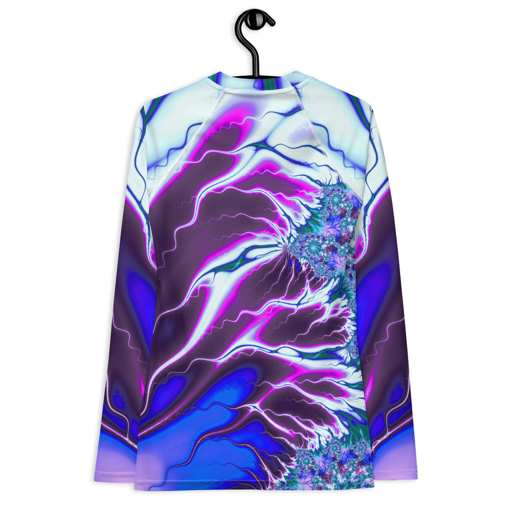"Flames of Color" Collection - Women's Rash Guard ZKoriginal