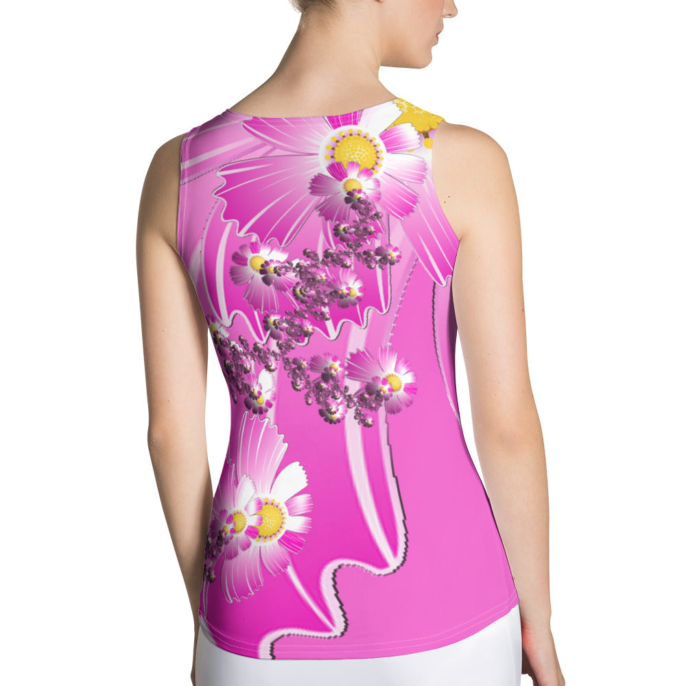 "Mystical Butterfly Bliss" Collection - Designer Tank Top ZKoriginal