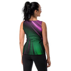 "Aurora Whispers Arctic Chic" Collection - Designer Long Tank Top ZKoriginal