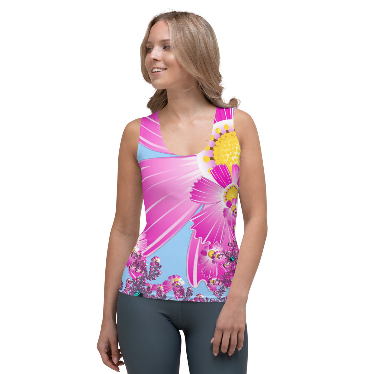 "Mystical Butterfly Bliss" Collection - Designer Tank Top ZKoriginal