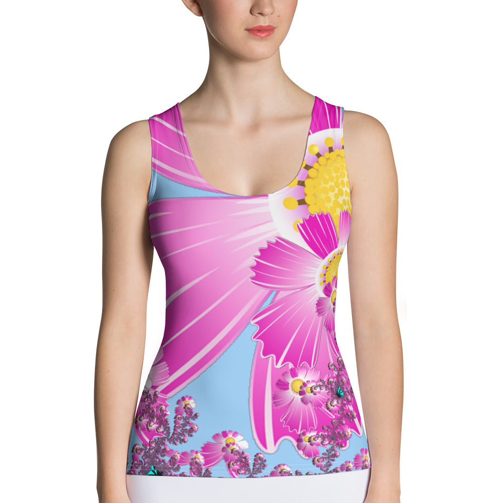 "Mystical Butterfly Bliss" Collection - Designer Tank Top ZKoriginal