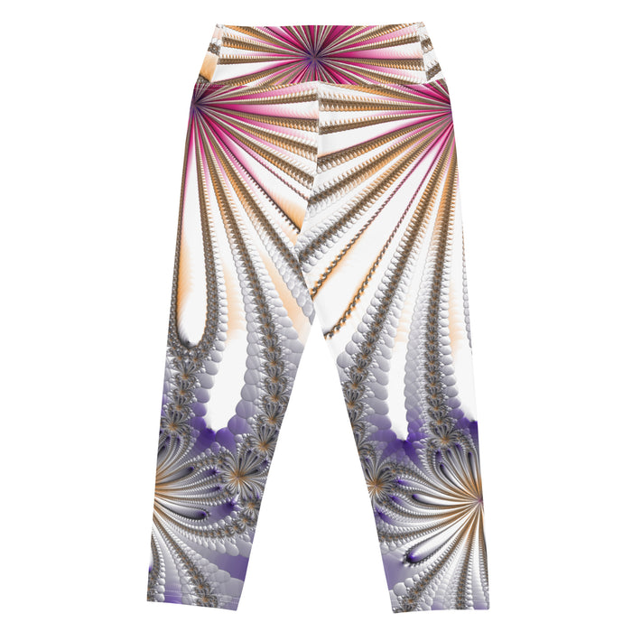 "Morning Bloom" Collection - Yoga Capri Leggings ZKoriginal