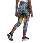 "Mystical Expansion" Collection - Yoga Capri Leggings ZKoriginal