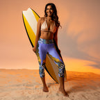 "Mystical Expansion" Collection - Yoga Capri Leggings ZKoriginal